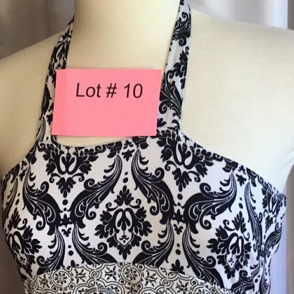 Dress in patchwork design in size medium